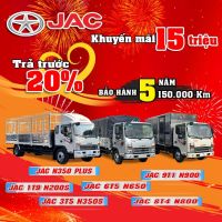 Giá Xe Tải JAC khuyến mại Tháng 04/2025
