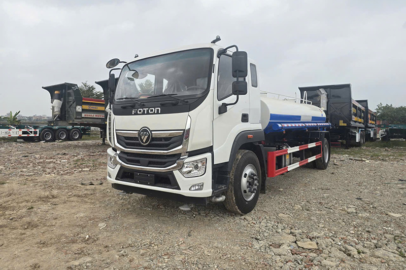 Đánh giá Xe phun nước rửa đường 9 khối FOTON AUMAN C160 AC16A61R168